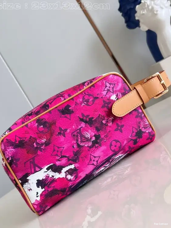 Cheap bag-23*13*12CM DOPP VUITTON LOUIS LOCKER KIT 0707